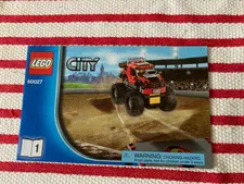 Lego City 60027 Monster Truck Transporter Instruction Booklet 1 ONLY