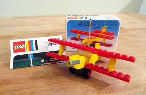 LEGO Kit 430 LEGOLAND Biplane Complete Kit