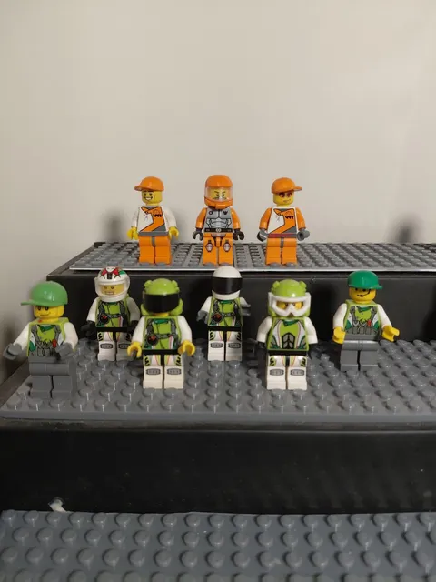 lego minifigures, Racers And Mechanics 9 Minifigures.  05