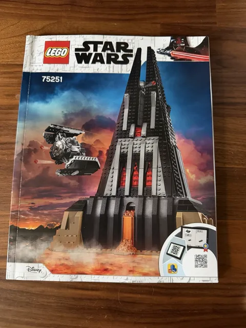 Lego Star Wars 75251 Darth Vader's Castle - Instruction Manual ONLY