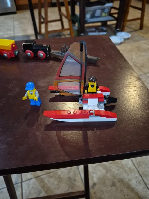 Lego Boat 2013 Life Guard Sail Boat