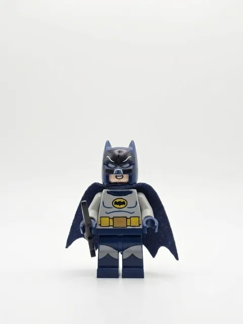 LEGO Batman Minifigure sh0703 Classic TV Series Gray Torso 76188