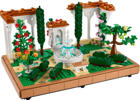 LEGO Icons: Fountain Garden New Sealed Box (10359) Set 1,302 Pieces