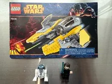 LEGO Star Wars Revenge of the Sith 75038 Jedi Interceptor - Minifigures & MANUAL