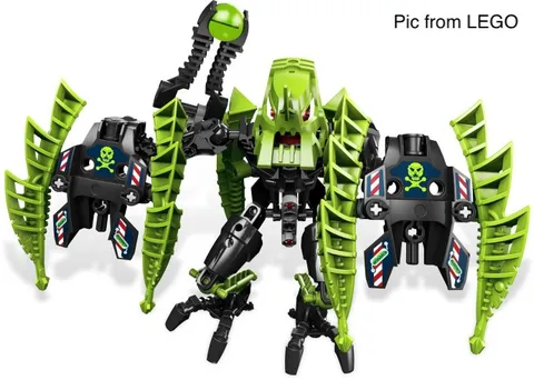 LEGO Hero Factory Villains 7156 Corroder Set & Instructions Complete