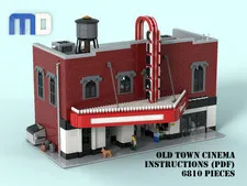 LEGO® Old Town Cinema MOC - Digital Instructions only (PDF)!