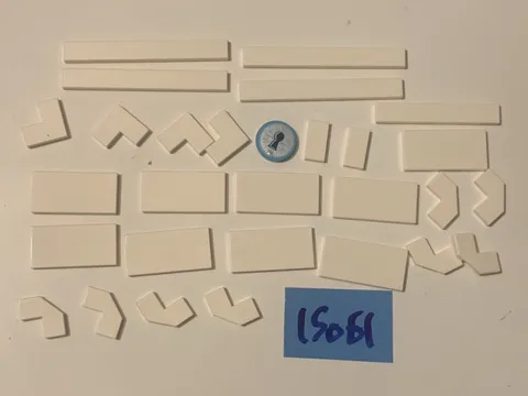 Lego Smooth White Parts Lot