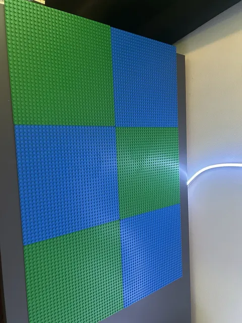 6 Lego 32 X 32 Baseplates 3 Blue 3 Green