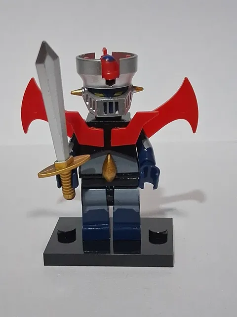 Mazinger Z Voltes V Defende Son's Of Goku Mazinkaiser Warior Robot Custom Lego 
