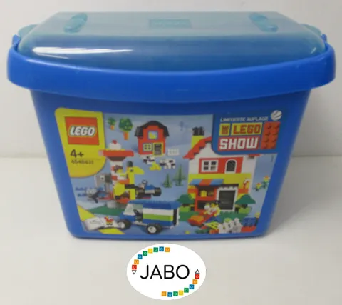 (R4/10) LEGO Storage Box Storage Box with Lid Blue