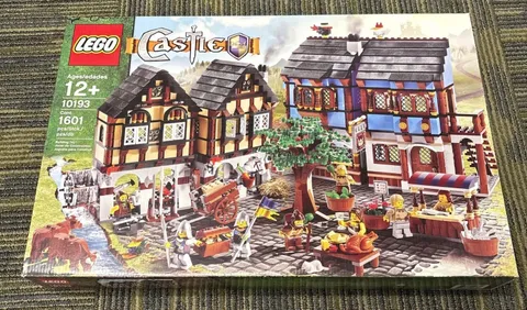 LEGO CASTLE 10193 Medieval Market Village - New, Unopened, Sealed Set - Retired