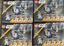 LEGO Star Wars: 332nd Ahsoka's Clone Trooper Battle Pack (75359) QTY 4