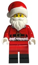 LEGO: Santa Fur Lined Jacket Candy Cane (hol246a)