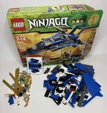 LEGO NINJAGO Jay's Storm Fighter Set 9442 w/ Minifigures