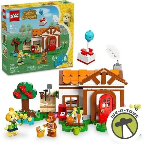 LEGO Animal Crossing Isabelle’s House Visit 77049