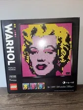 LEGO Art: Andy Warhol's Marilyn Monroe (31197) Factory Sealed Retired