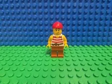 Lego Pirate Minifigure Red Bandana Pirates 31109 pi187 CMF Lot Rare Retired HTF
