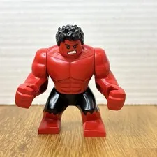LEGO Red Hulk Bigfig Minifigure Marvel Super Heroes READ