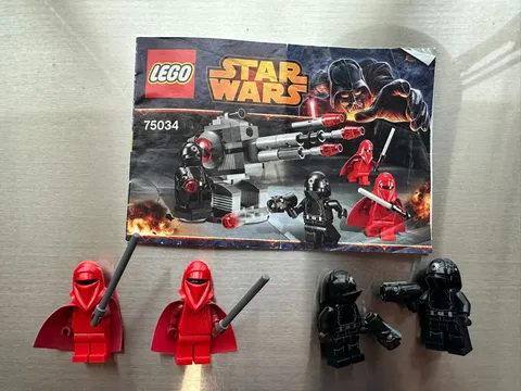 LEGO Star Wars 75034 Death Star Troopers Minifigures & Building Instruction ONLY