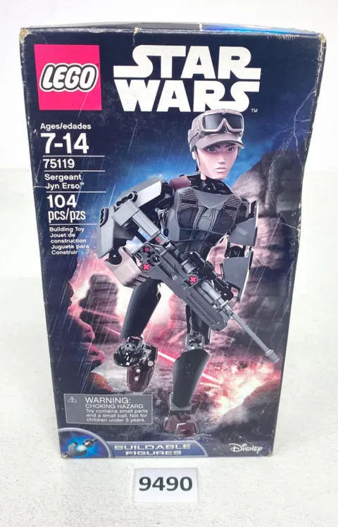LEGO Star Wars 75119 Sergeant Jyn Erso Buildable Figure 104pc New in DAMAGED BOX