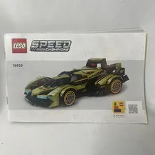LEGO Speed Champions 76923 MANUAL ONLY