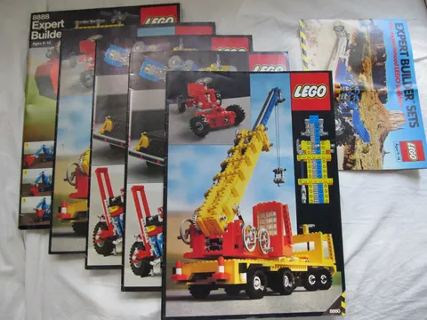 LEGO Expert Builder Instruction Manual 8860 954 956 857/8857, Ideal Book 8888