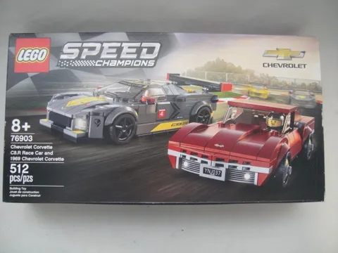 Lego C8.R + 1969 Corvettes Chevrolet Speed Champions #76903 - Factory Sealed