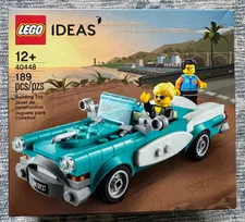 LEGO Ideas: Vintage Car (40448) - IT'S VINTAGE, THERE IS A SURFBOARD!!