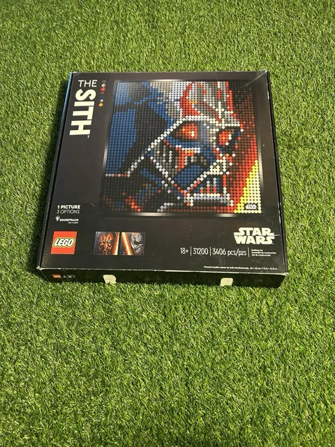 LEGO Art: Star Wars The Sith (31200) Retired Set Opened Box