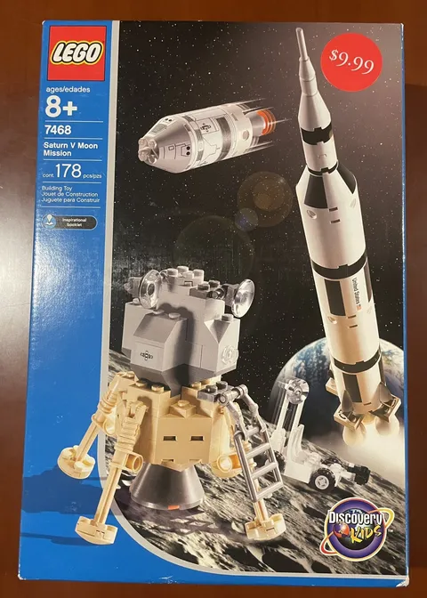 LEGO NEW 7468 Saturn V Moon Mission - new in sealed box 