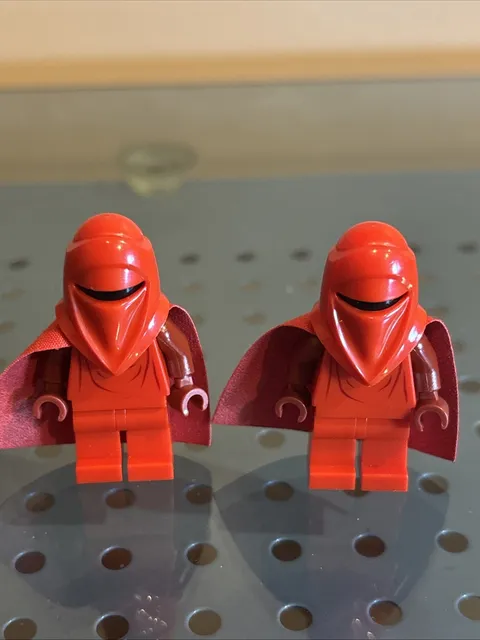 LEGO Star Wars Royal Guard Minifigure Episode VI Plastic Fabric Cape 2 Piece