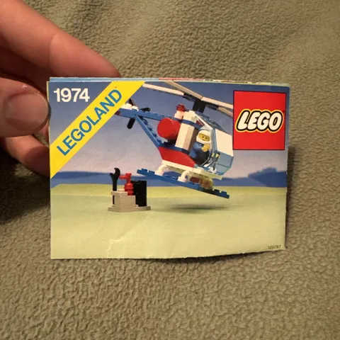 LEGO Flyercracker USA #1974-2, Legoland Instructions ONLY - 1989 Triple Pack 