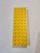 LEGO ● 4x12 Brick ● Yellow ● Part 4202 / 60033 ● Thick Plate ● QTY 1