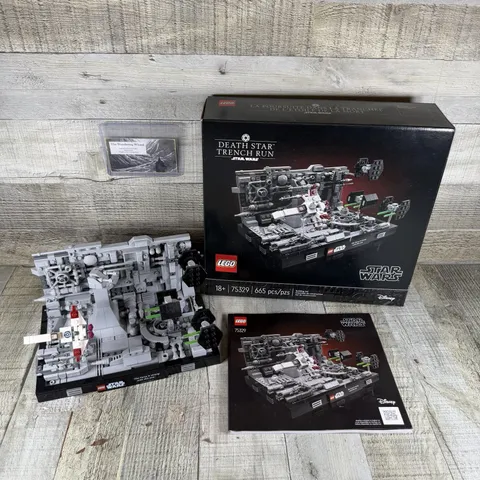LEGO Star Wars: Death Star Trench Run Diorama (75329) - PreOwned - Complete set!
