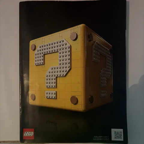 LEGO 71395 Nintendo 64 Super Mario Question Mark Instruction Guide MANUAL ONLY