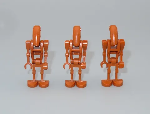LEGO Star Wars Battle Droids dark orange lot minifigures 75019 75077