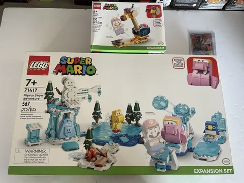 LEGO Super Mario: Fliprus Snow Adventure 71417 + Conkdor's Noggin Bopper 71414