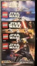 LEGO Star Wars Manuals Only Lot of 5 – 75125 75126 75132 75162 75163