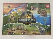 Lego Double Sided Poster Horizon Adventures Jurassic World Rebirth 16x 10.5