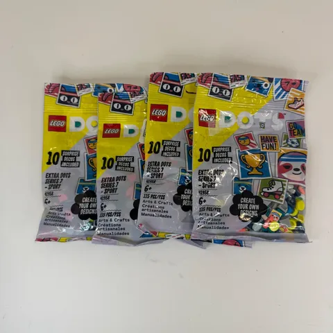 LEGO Dots Extra Dots Series 7 Sport 41958 Lot of 4 Sealed Polybags DIY Craft Toy