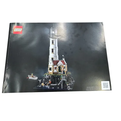 LEGO 21335 Motorized Lighthouse Instruction Manual 2022 US Both Books