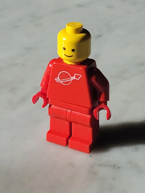 Lego Classic Space Minifigure Red Vintage Rare Retired 