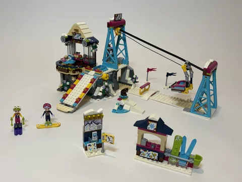 Lego Friends Snow Resort Ski Lift 41324 Used No Box/Instructions See Details