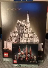 LEGO Icons The Lord of the Rings Minas Tirith with GWP 