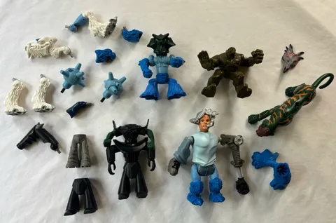 Vtg Lego Galidor 2002 Figures Parts Pieces Toy Lot