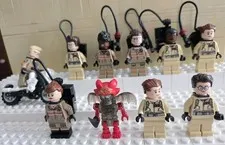 LEGO Ghostbusters Minifigure Lot Of 10 Proton Pack Ecto- 1 & 2