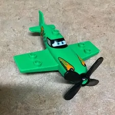 LEGO Duplo Disney Planes ripslingers Green Racing Airplane Figure 10510 2012