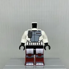 LEGO Star Wars Minifigure Parts Clone ARC Trooper Hammer Torso & Legs Only 9488