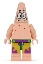 LEGO Patrick Minifigure Spongebob Squarepants Spongbob Minifigiure NEW