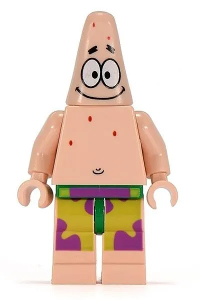 LEGO Patrick Minifigure Spongebob Squarepants Spongbob Minifigiure NEW